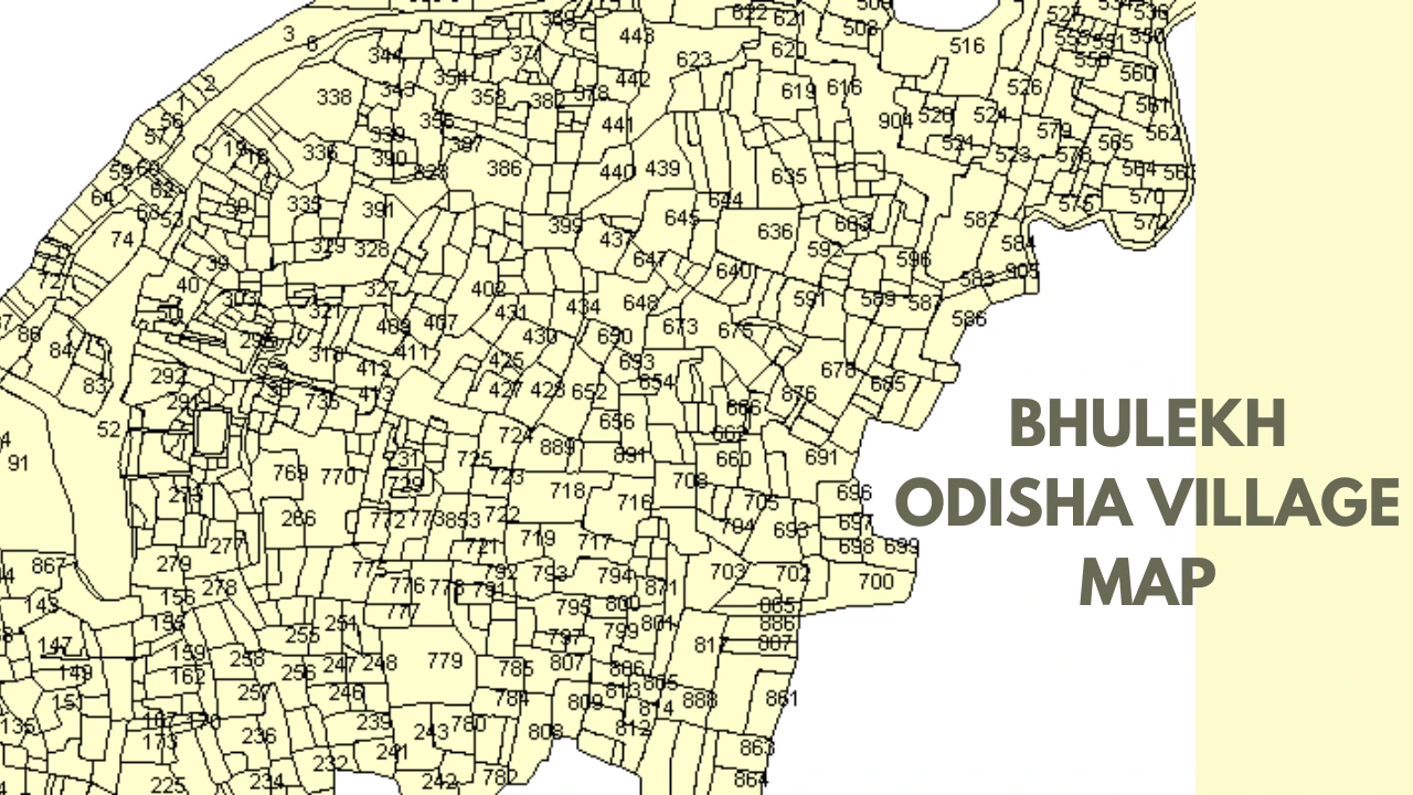 Bhulekh Odisha Village Map